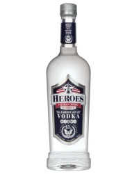 Heroes Vodka Veteran Owned American Vodka 24 Mini Bottles 50ml - 
