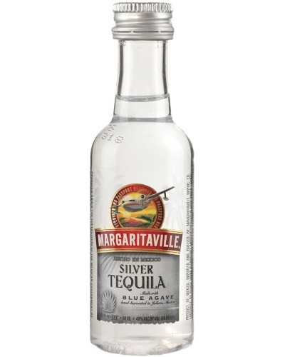 Margaritaville Spirits Silver Tequila 24 Mini Bottles 50ml - 