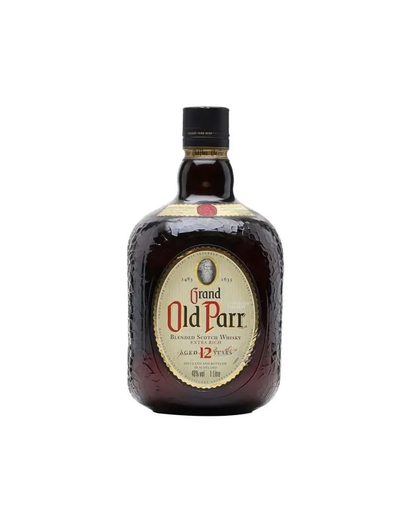 Grand Old Parr Scotch 12 Year 750ml - Grand Old Parr Scotch 12 Year 750ml -