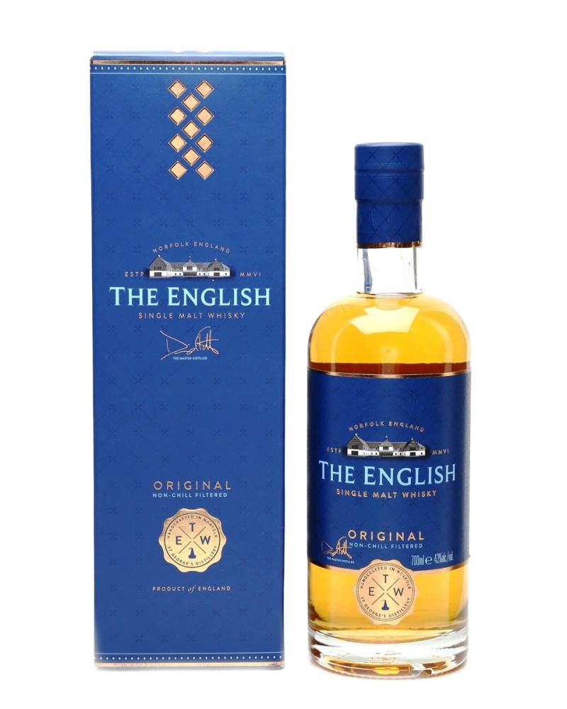 The English Whisky Company Original Single Malt 750ml - 