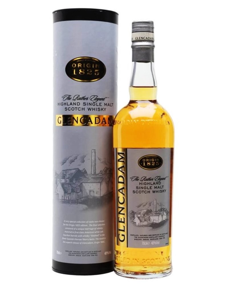 Glencadam 1825 Origin The Rather Elegant Highland Single Malt Scotch Whisky 750ml - 