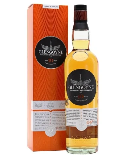 Glengoyne 10 Years Old Highland Single Malt Scotch Whisky 750ml - 