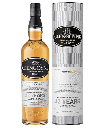 Glengoyne 12 Years Old Highland Single Malt Scotch Whisky 750ml - 