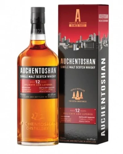 Auchentoshan Scotch Single Malt 12 Year 750ml - 