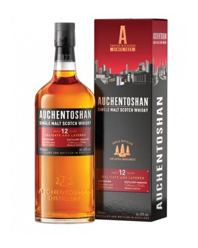 Auchentoshan Scotch Single Malt 12 Year 750ml - 