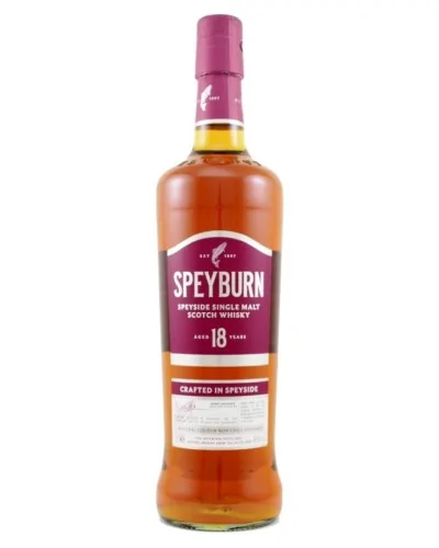 Speyburn 18 Years Old Speyside Single Malt Scotch Whisky 750ml - 