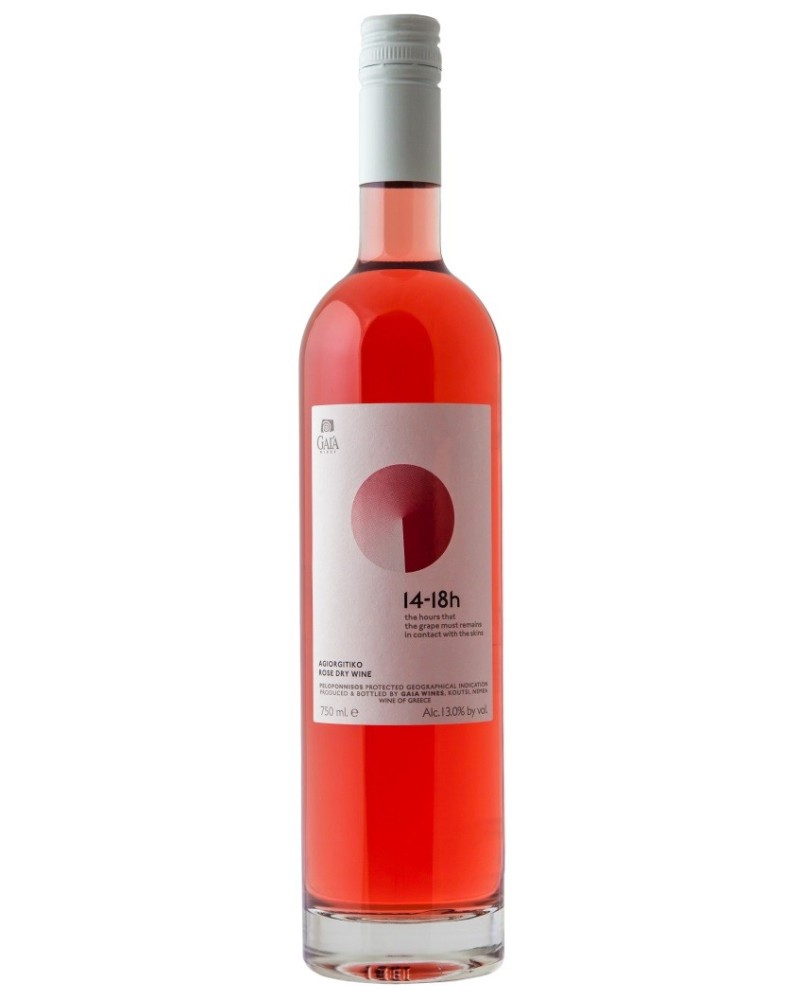 Gai'a Wines Peloponnese Agiorgitiko 14-18h Dry Rosé 750ml - 