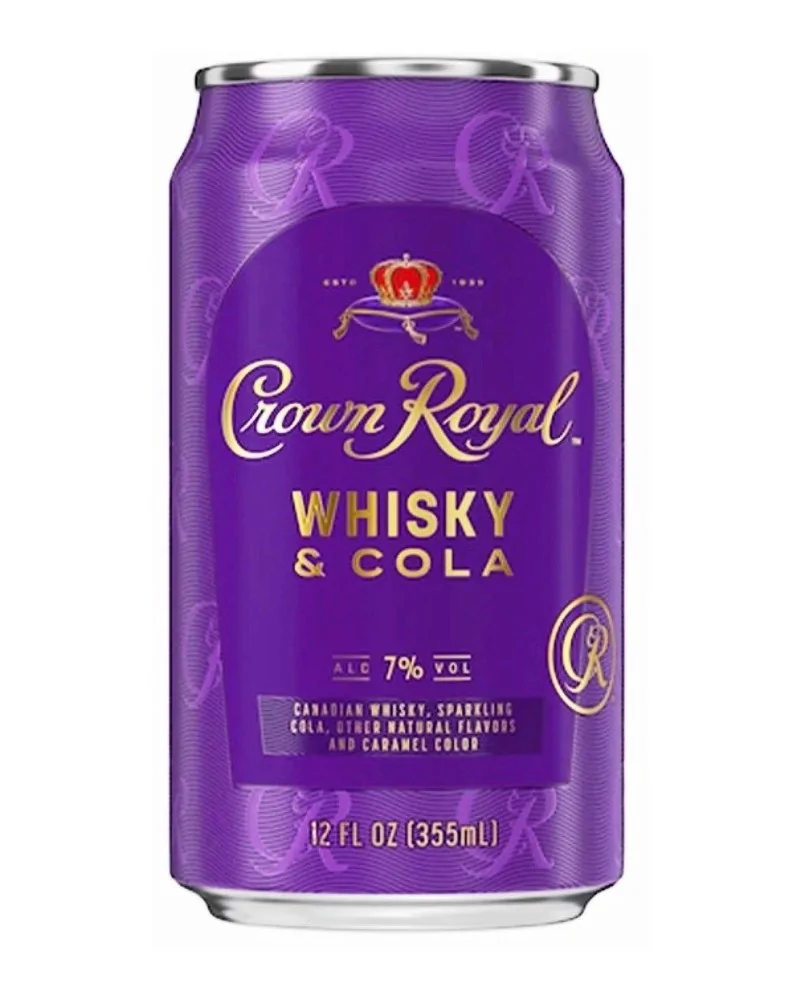 Crown Royal Whisky Cola 355ml - 