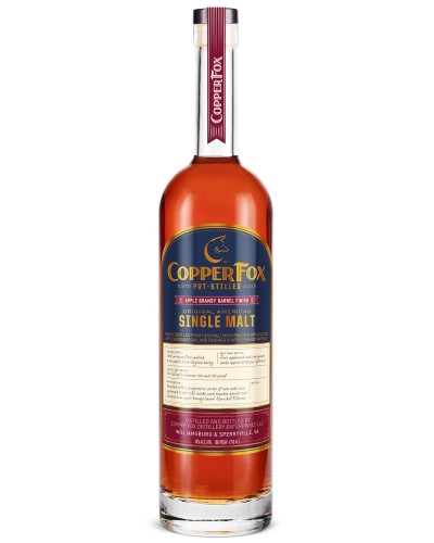 Copper Fox Distillery, Apple Brandy 750ml - 