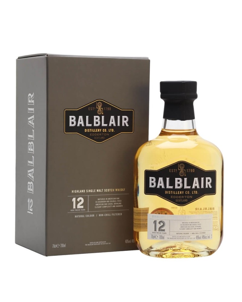 Balblair 12 Year Old 750ml - 