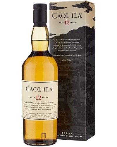 Caol Ila Scotch Single Malt 12 Year 750ml - 