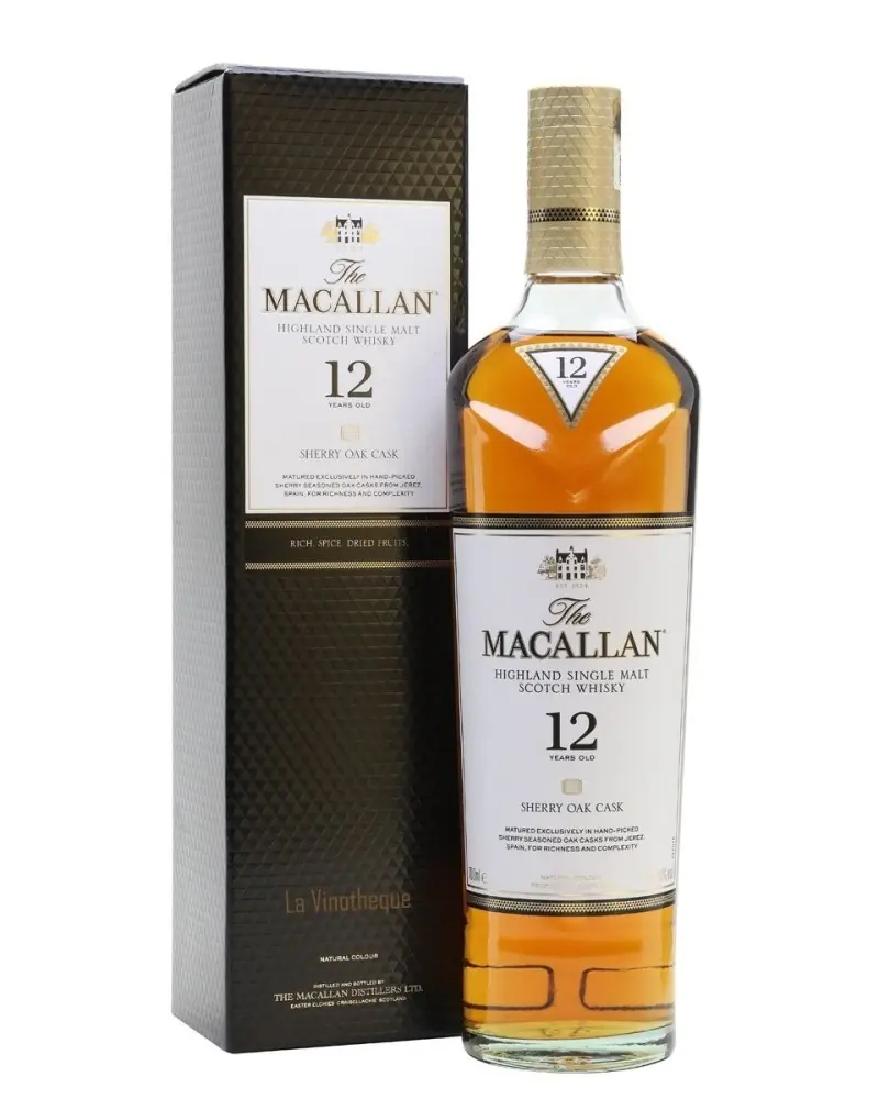 The Macallan 12 Year Sherry Oak 750ml - 