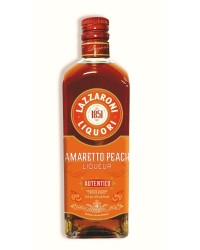 Lazzaroni Autentico Amaretto Peach Liqueur 750ml - 