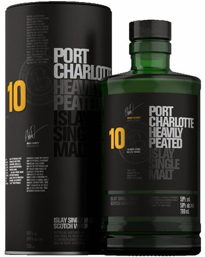 Port Charlotte 10 Year Old Heavily Peated 750ml - 