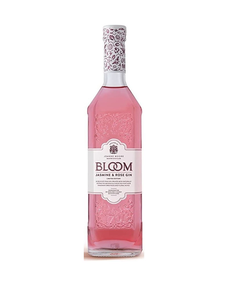 Bloom Gin Jasmine & Rose Gin 750ml - 