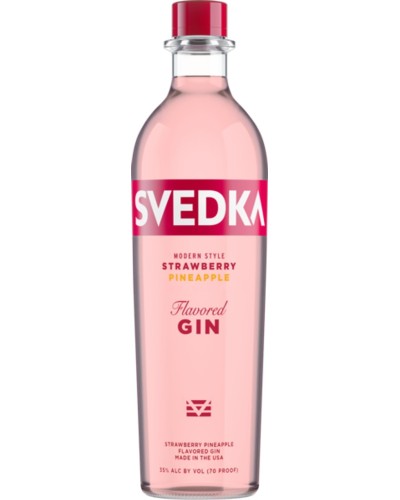 Svedka Strawberry Pineapple Flavored Gin 750ml - 