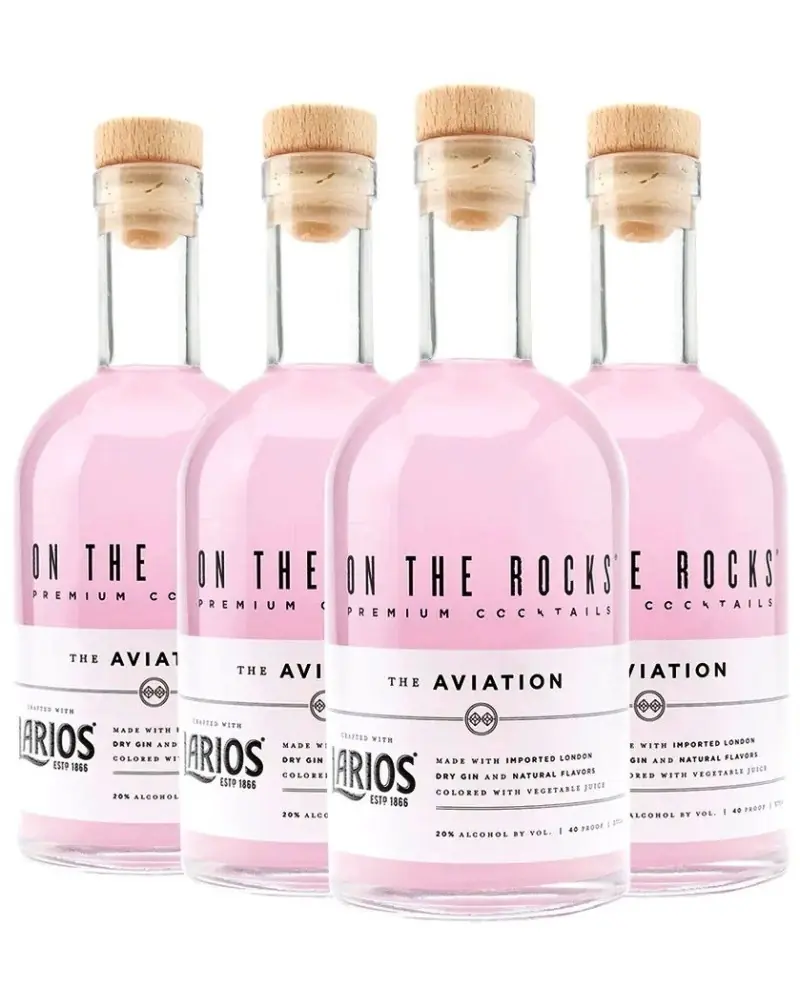 On The Rocks Premium Cocktails 4 Pack 375ml - On The Rocks Premium Cocktails 4 Pack 375ml -