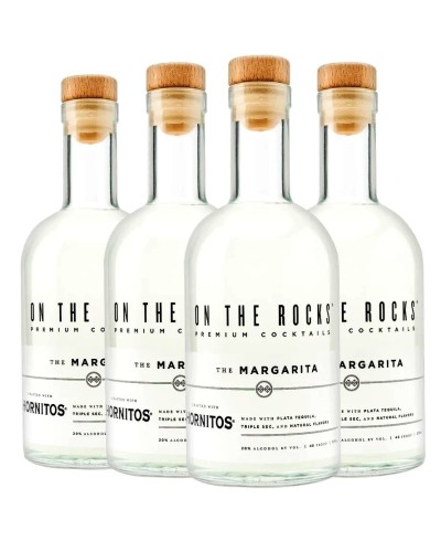 On The Rocks Premium Cocktails 4 Pack 375ml - 