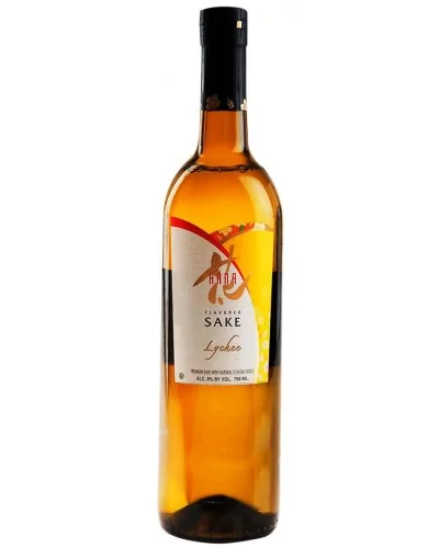 Hana Sake Lychee Flavored Sake 750ml - 