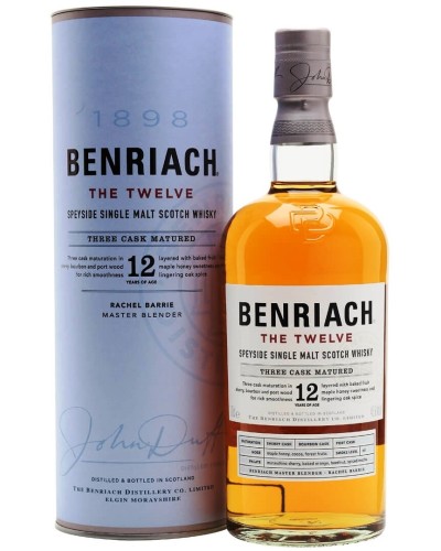 BenRiach 12 Years Old The Twelve Three Cask 750ml - 