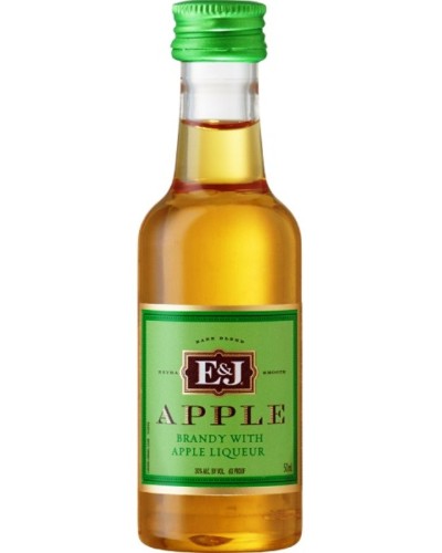 E & J Apple Brandy 50ml - 