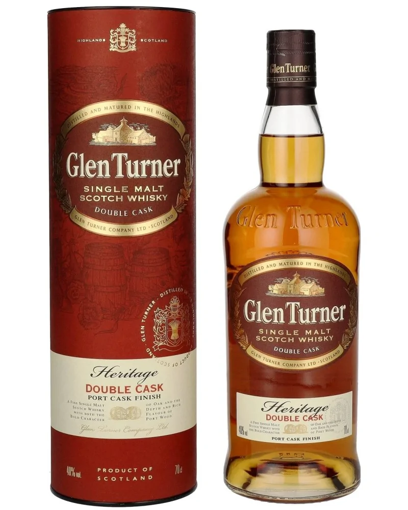 Glen Turner Heritage Double Cask Port Cask Finish 700ml - 