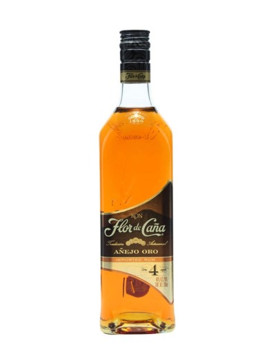 Flor de Cana Anejo Oro 4 Year Old 1Liter - 