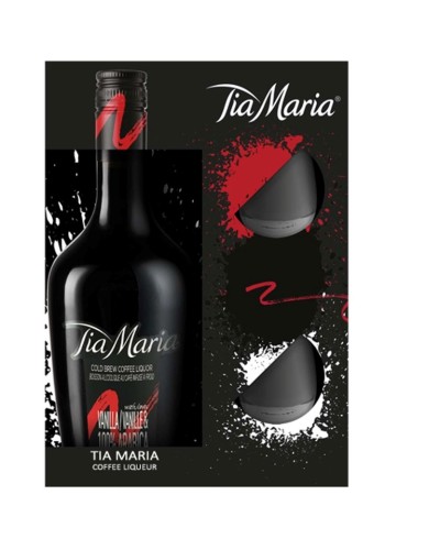 Tia Maria Coffee Liqueur Gift Set 750ml