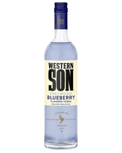 Western Son Blueberry Vodka 750ml - 