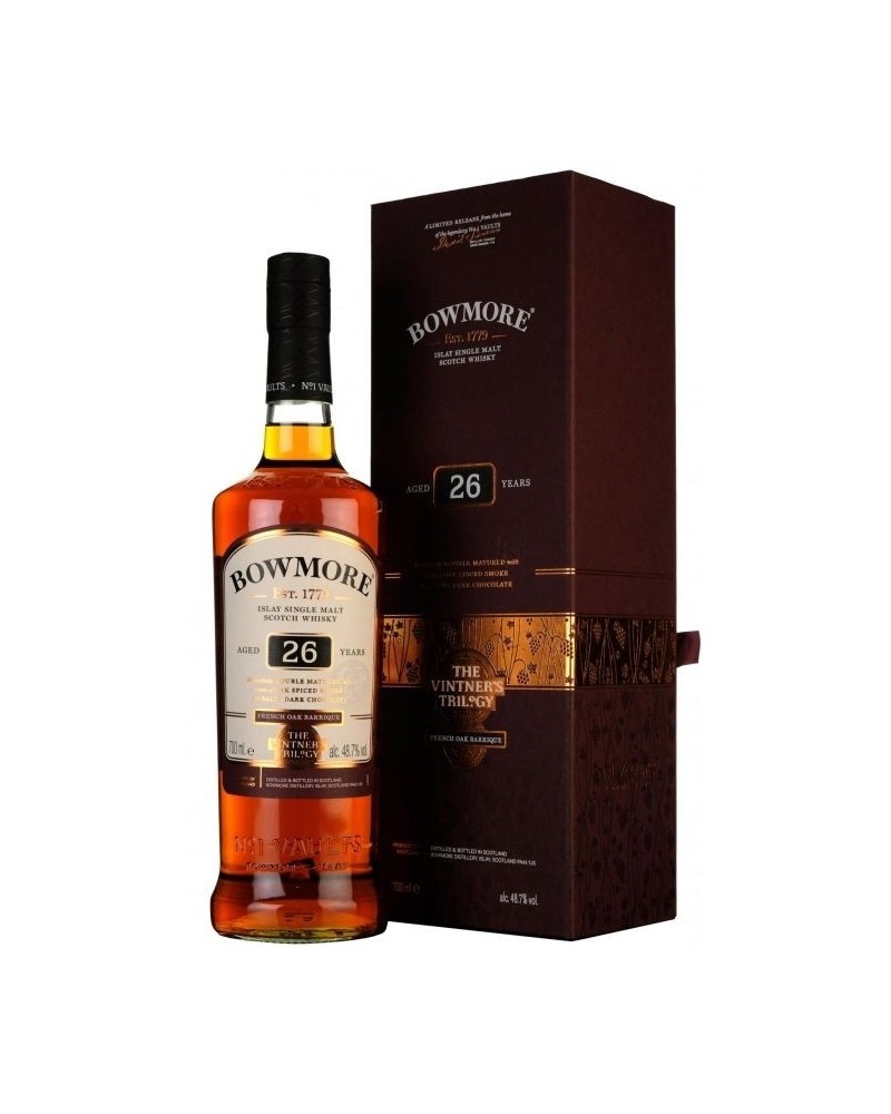 Bowmore Scotch Single Malt 26 Year French Oak Barrique 750ml - 