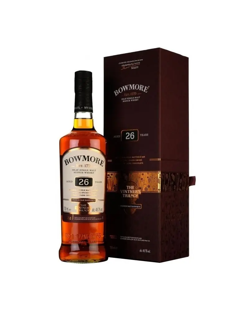 Bowmore Scotch Single Malt 26 Year French Oak Barrique 750ml - 