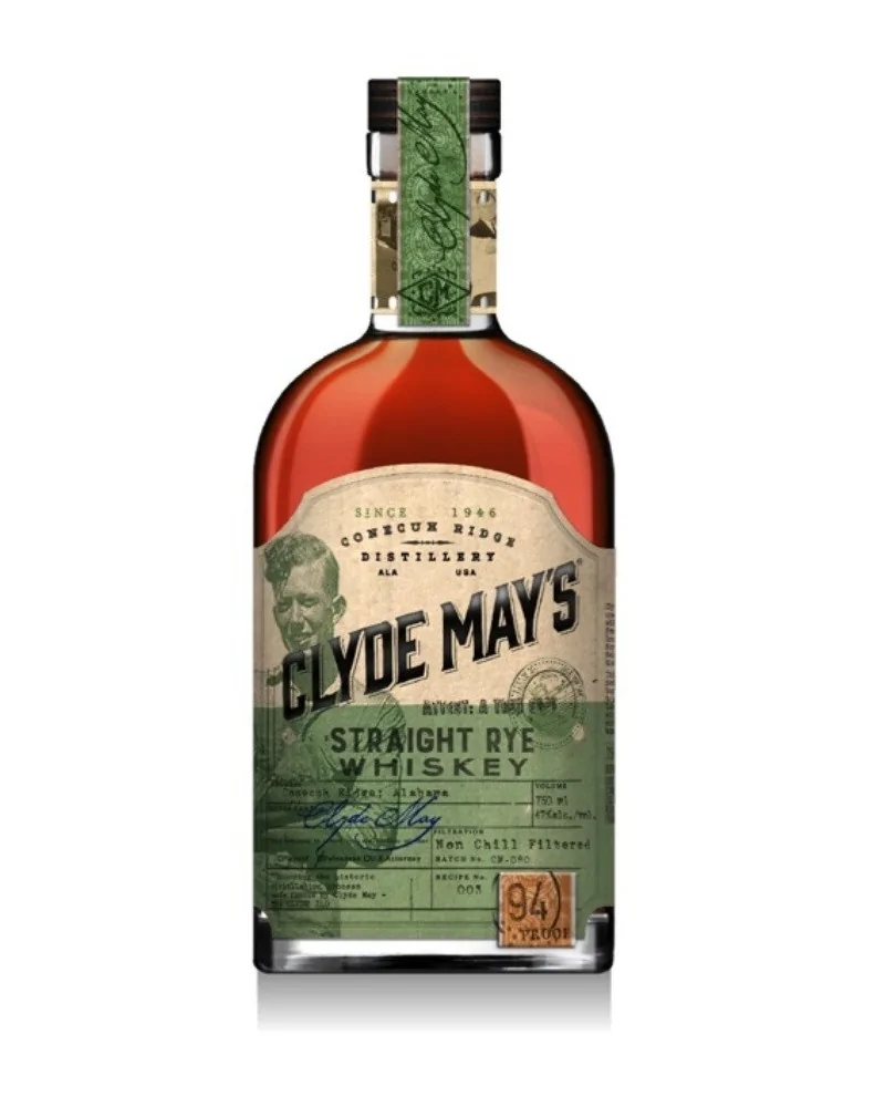 Clyde May's Straight Rye Whiskey 750ml - 