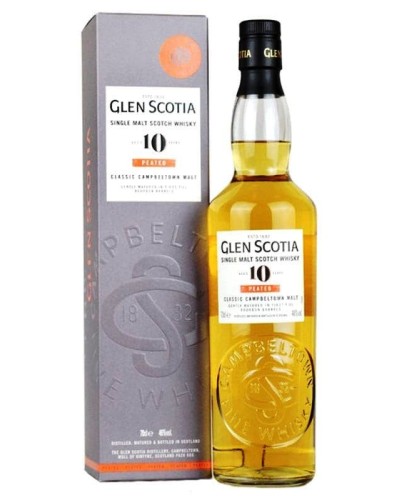 Glen Scotia 10 Years Old Campbeltown Single Malt Scotch Whiskey 750ml