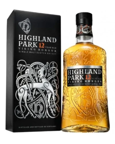 Highland Park 12 Year Old Viking Honour Single Malt 750ml - 