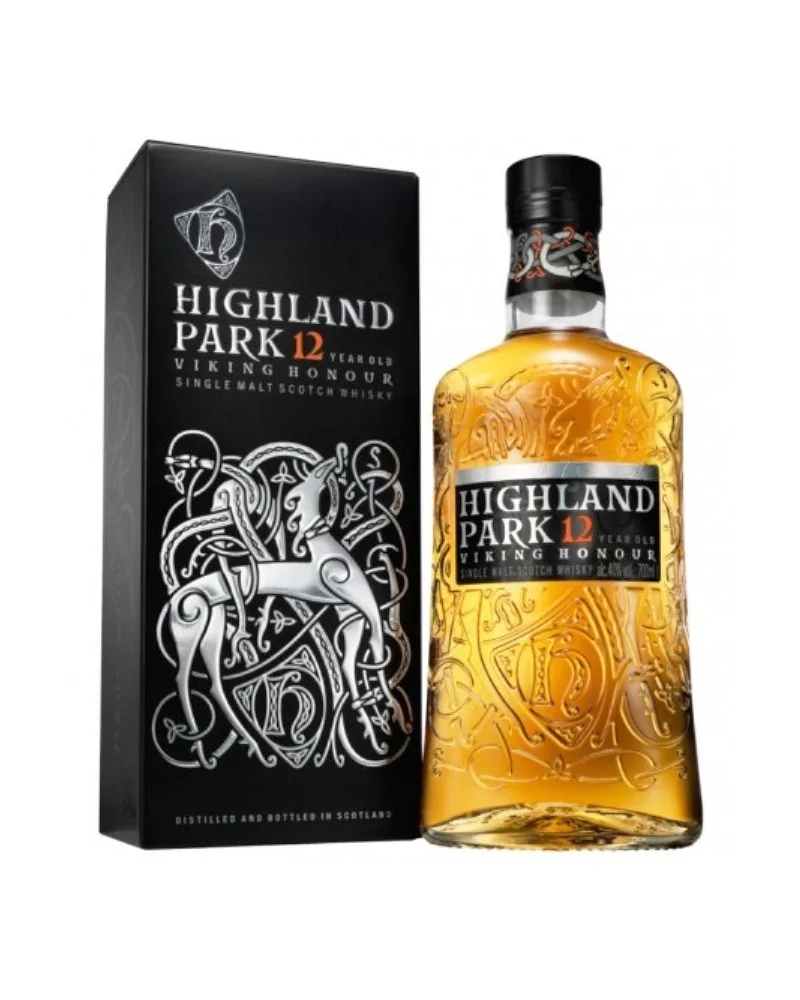 Highland Park 12 Year Old Viking Honour Single Malt 750ml - 