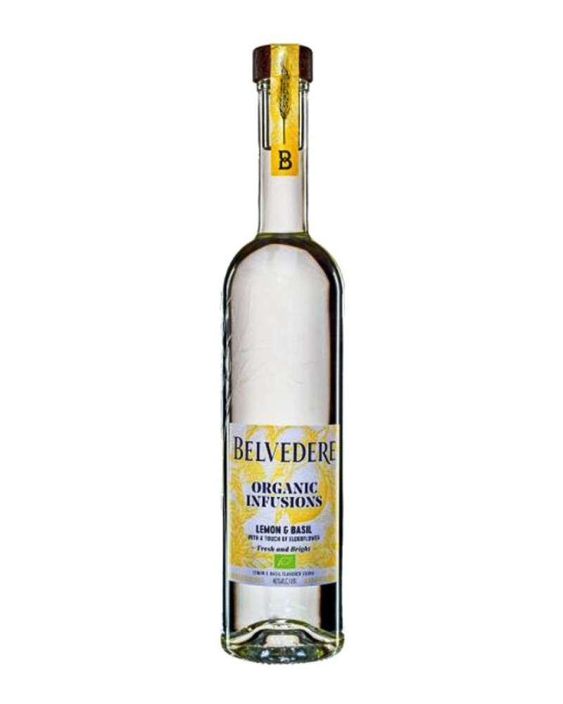 Belvedere Organic Infusions Lemon and Basil Vodka