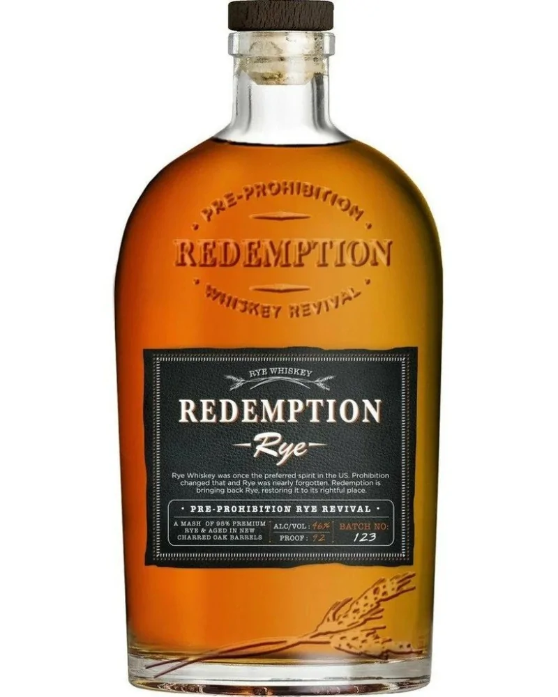 Redemption Rye Whiskey 750ml - 