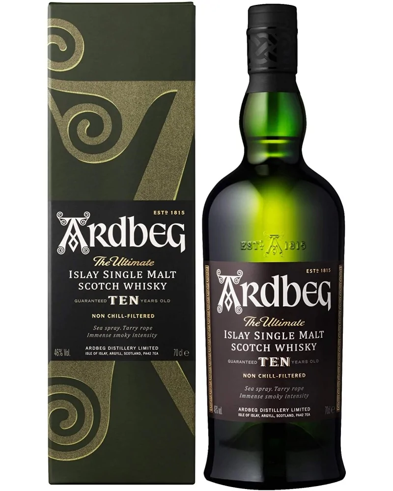 Ardbeg 10 Year Single Malt Scotch Whisky - 