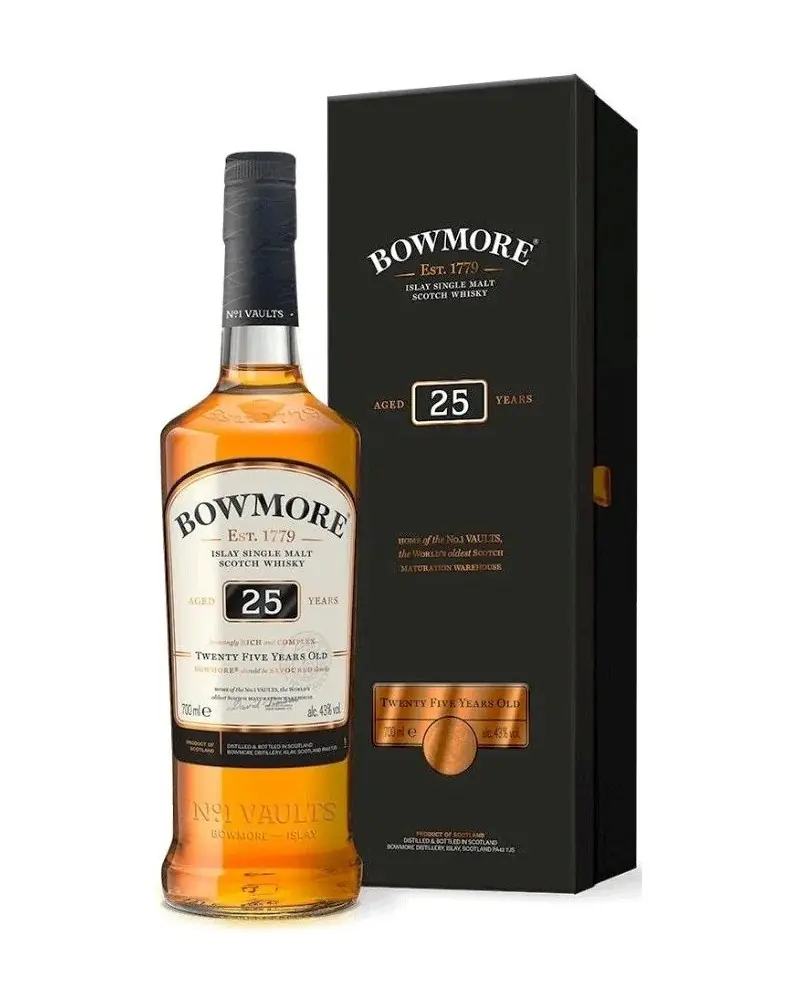 Bowmore 25 Year Old Scotch Whisky 750ml