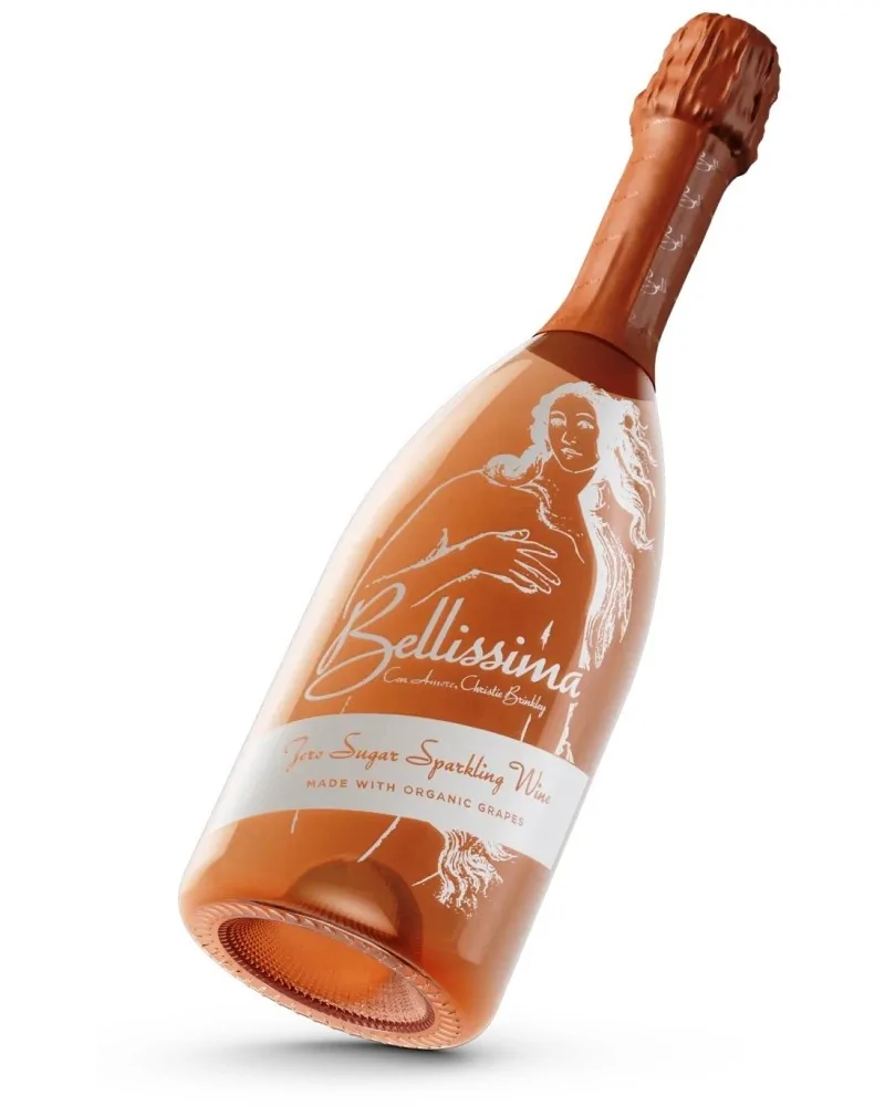 Bellissima Zero Sugar Sparkling Rose Wine - 