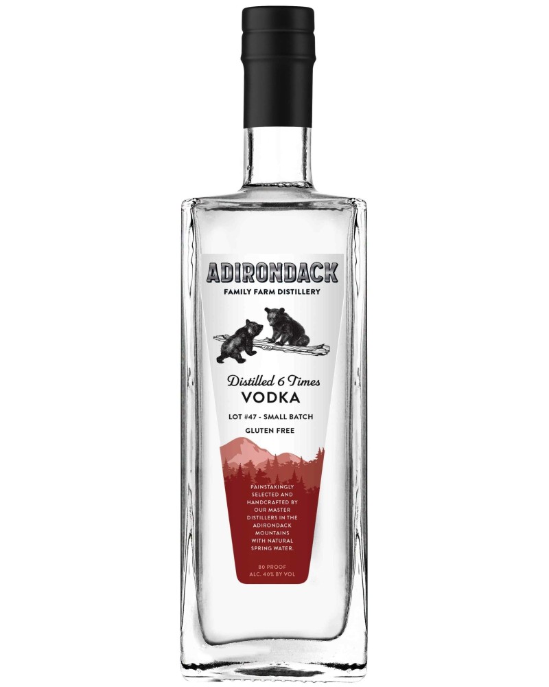 Adirondack Distilled 6 Times Vodka - 