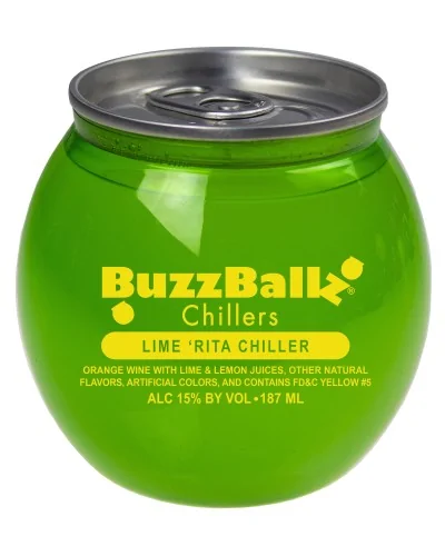 Buzzballz Chillers Lime 'Rita Chiller 187ml - 