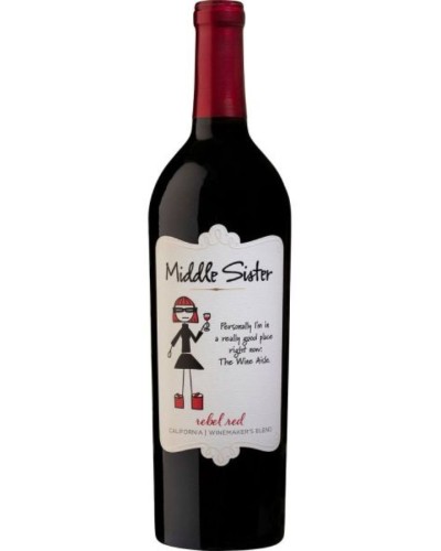 Middle Sister Rebel Red 750ml - 