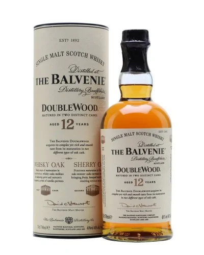 The Balvenie Scotch Single Malt 12 Year Doublewood 750ml - 