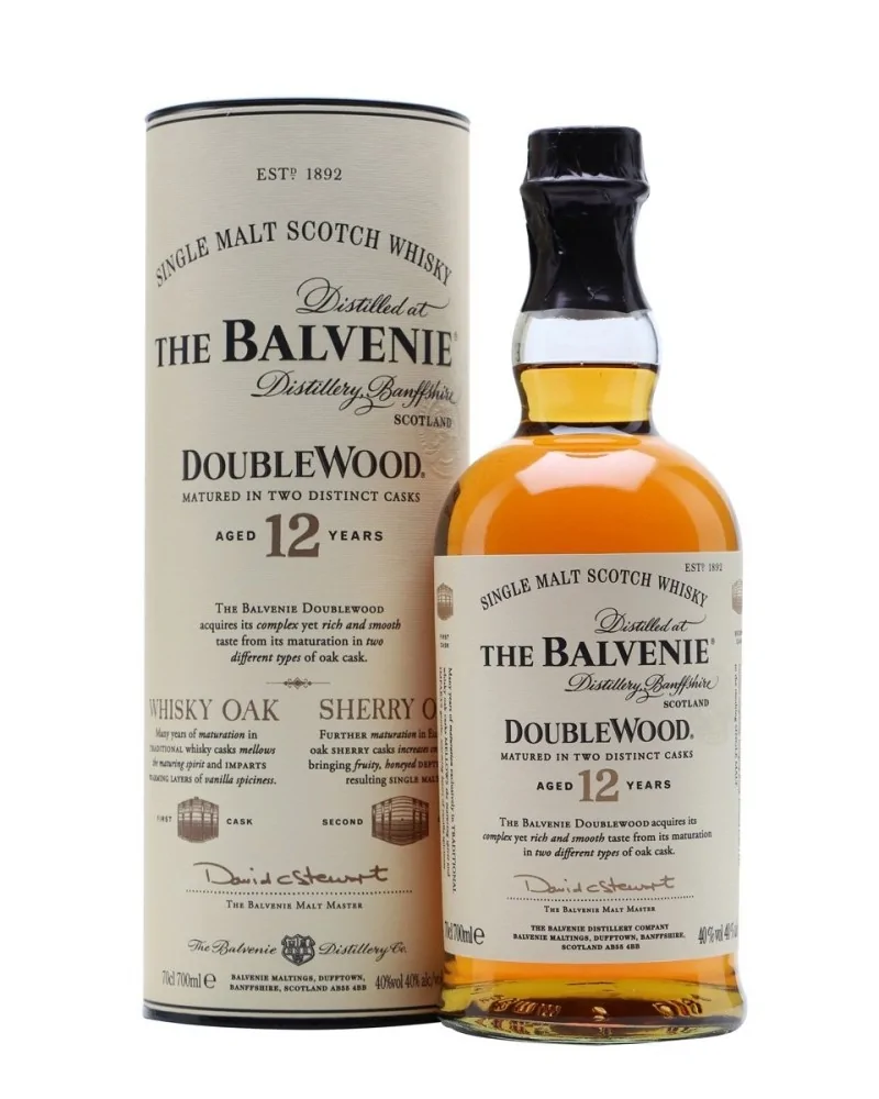 The Balvenie Scotch Single Malt 12 Year Doublewood 750ml - 