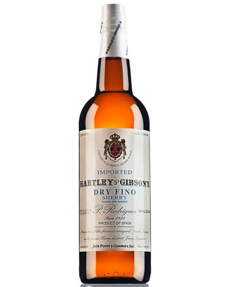 Hartley & Gibson Fino Very Dry Sherry 750ml - 