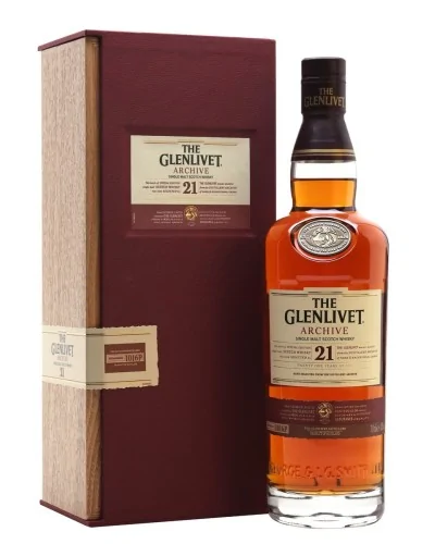 The Glenlivet Scotch Single Malt 21 Year Archive 750ml - 