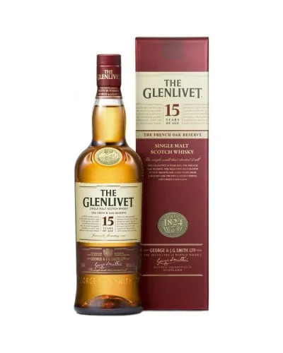 The Glenlivet Scotch Single Malt 15 YR French Oak Reserve 750ml - 