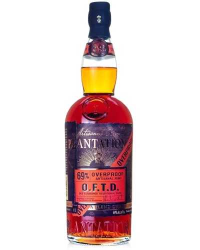 Plantation O.F.T.D. Overproof Dark Rum 1L - 