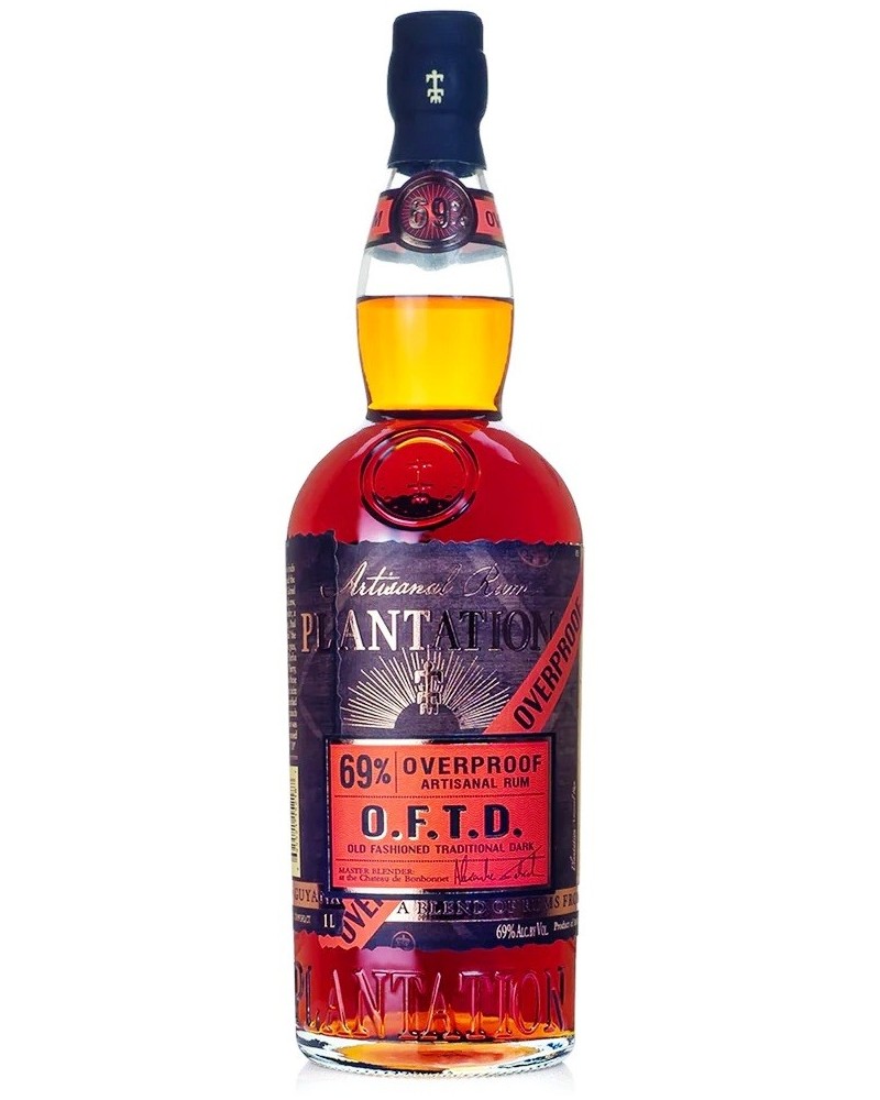 Plantation O.F.T.D. Overproof Dark Rum 1L - 